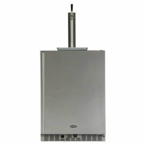 Marvel 24 Inch Outdoor Draft Beer Dispenser Stainless Steel With