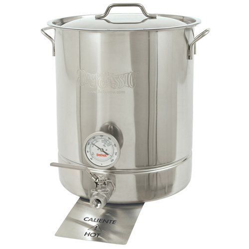 Bayou Classic 8 Gallon Standard Stainless Steel Brew Kettle Set