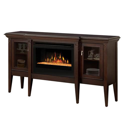 Dimplex Upton Glass Ember Electric Fireplace Photoverse