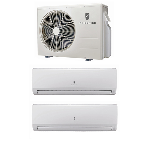 Friedrich 18,000 Btu Dual Zone Mini Split Air Conditioner Video