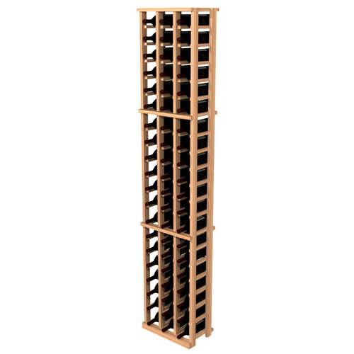 Wine Cellar Innovations Super Premium Redwood 63 Individual Bottle Rack