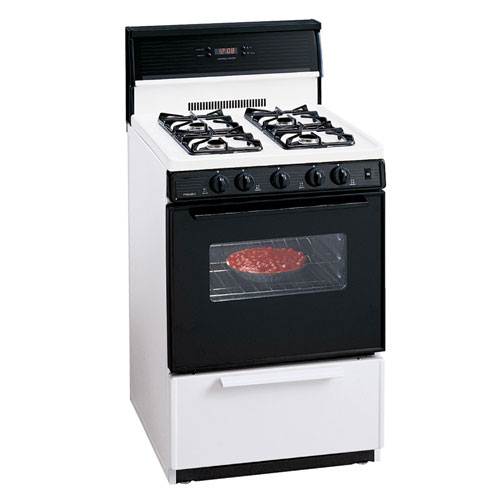 Premier 24 Electronic Ignition Gas Range White Feedfeed