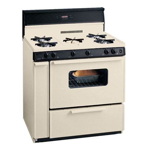 Premier 36 Electronic Ignition Gas Range Bisque Feedfeed