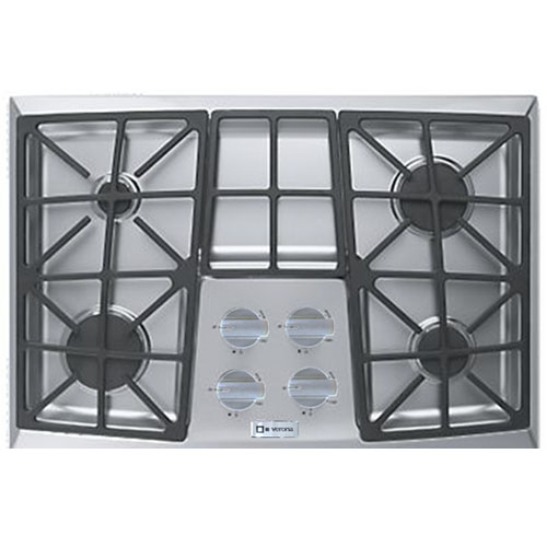 Verona 30 Inch Gas Cooktop Front Control Innospan