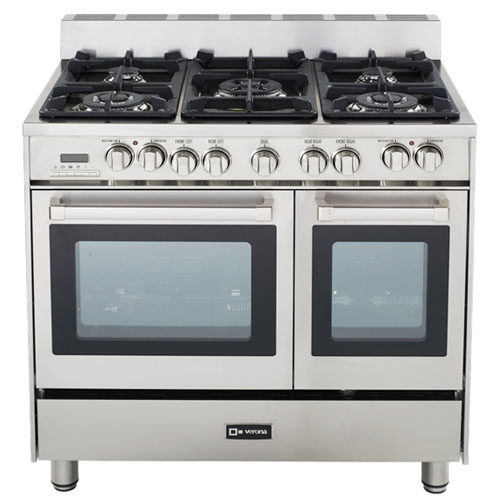 Verona 36 Dual Fuel Double Oven Range Flashlinks